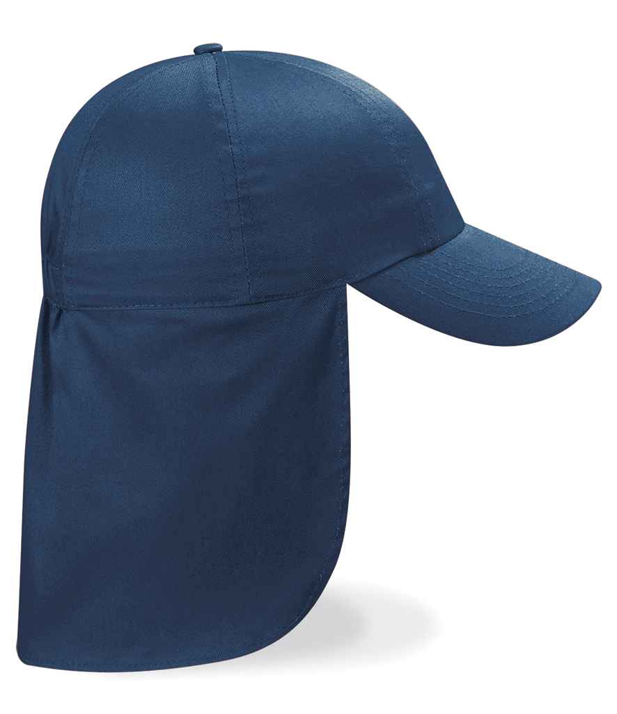 Beechfield Kids Legionnaire Style Cap - French Navy (BB11B)