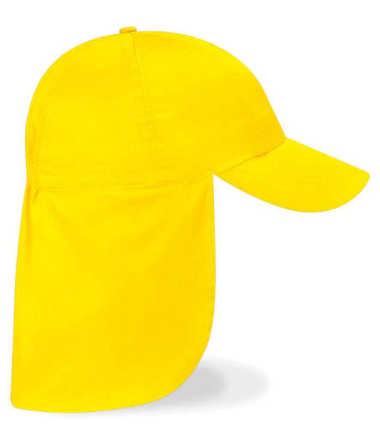 Beechfield Kids Legionnaire Style Cap - Yellow (BB11B)