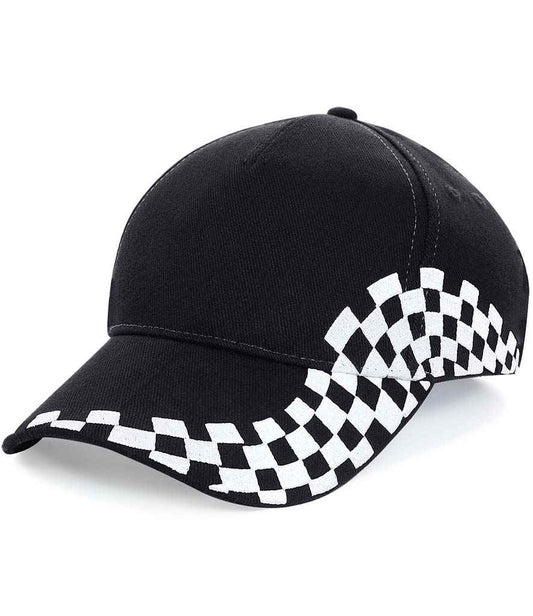 Beechfield Grand Prix Cap - Black (BB159)