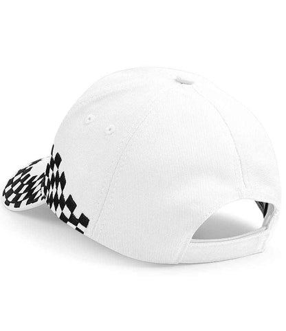 Beechfield Grand Prix Cap - White (BB159)