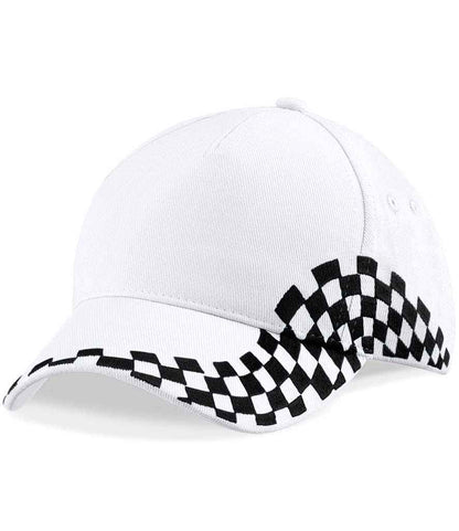 Beechfield Grand Prix Cap - White (BB159)
