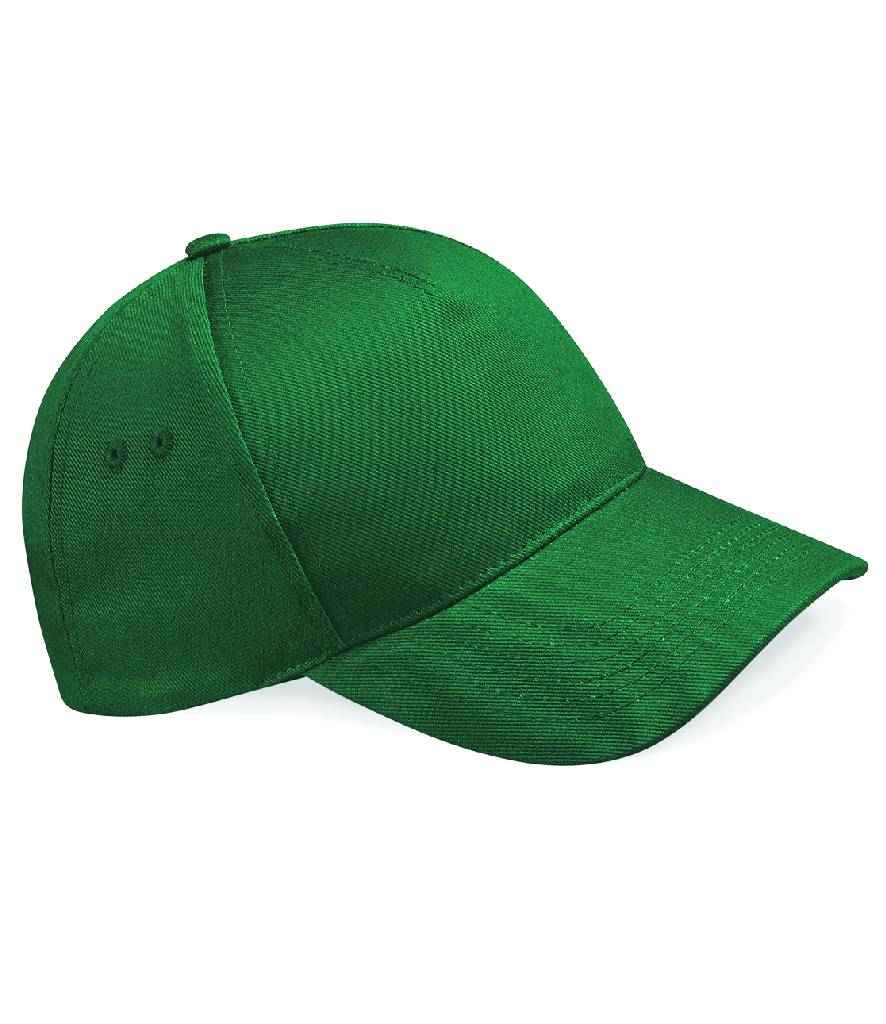 Beechfield Ultimate 5 Panel Cap - Bottle Green (BB15)