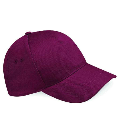 Beechfield Ultimate 5 Panel Cap - Burgundy (BB15)
