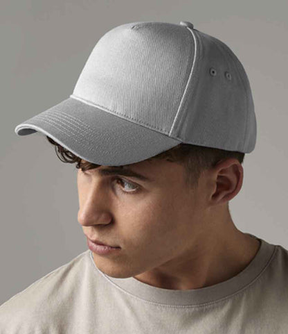 Beechfield Ultimate 5 Panel Cap - Light Grey (BB15)