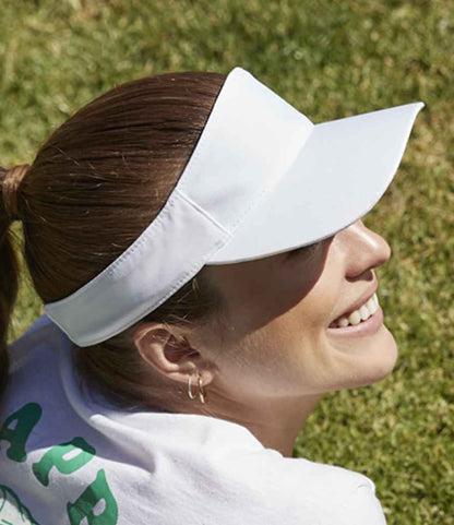 Beechfield Performance Visor - White (BB174R)