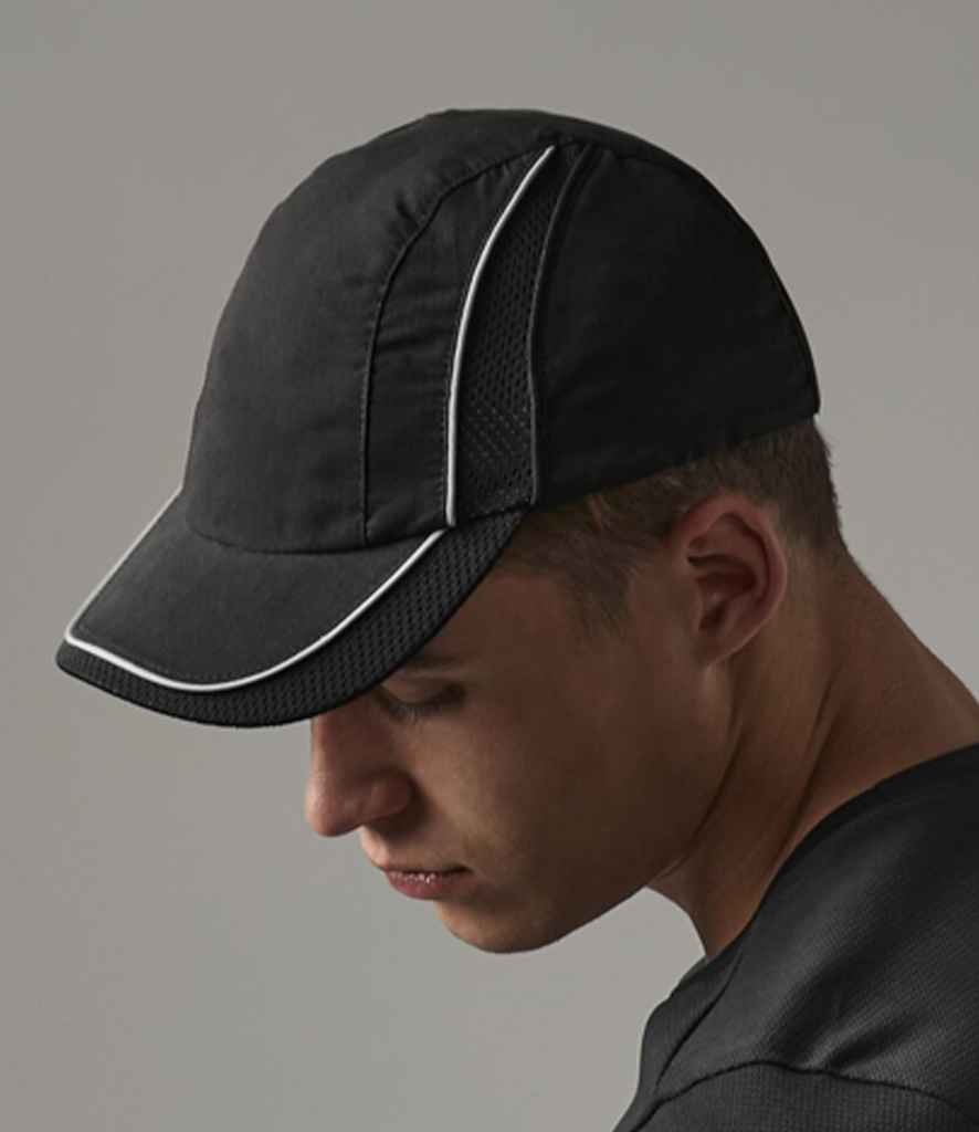 Beechfield Coolmax® Flow Mesh Cap - Black (BB182)