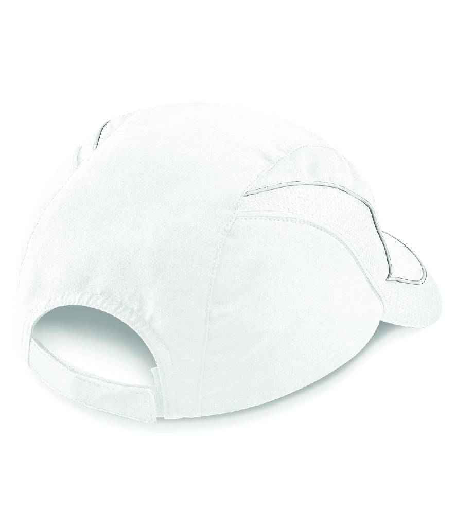 Beechfield Coolmax® Flow Mesh Cap - White (BB182)
