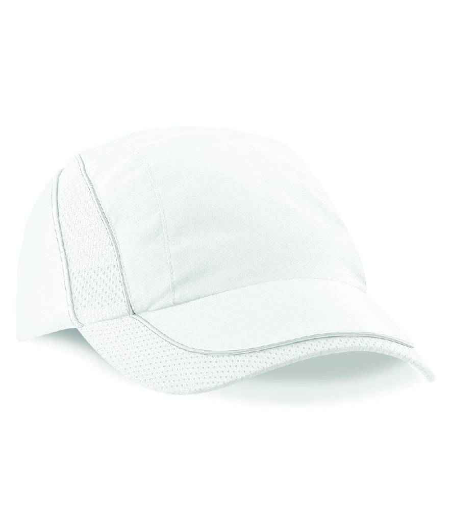 Beechfield Coolmax® Flow Mesh Cap - White (BB182)
