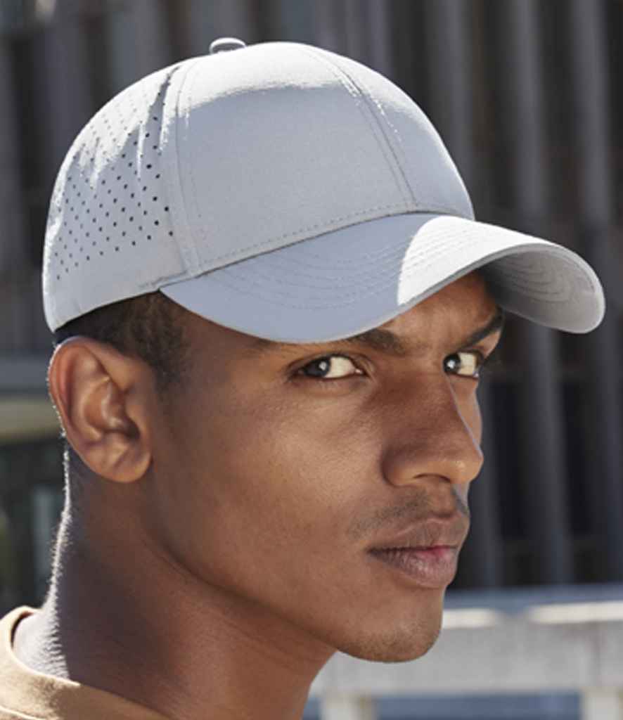 Beechfield Laser Performance Trucker Cap - Ice Grey (BB189R)