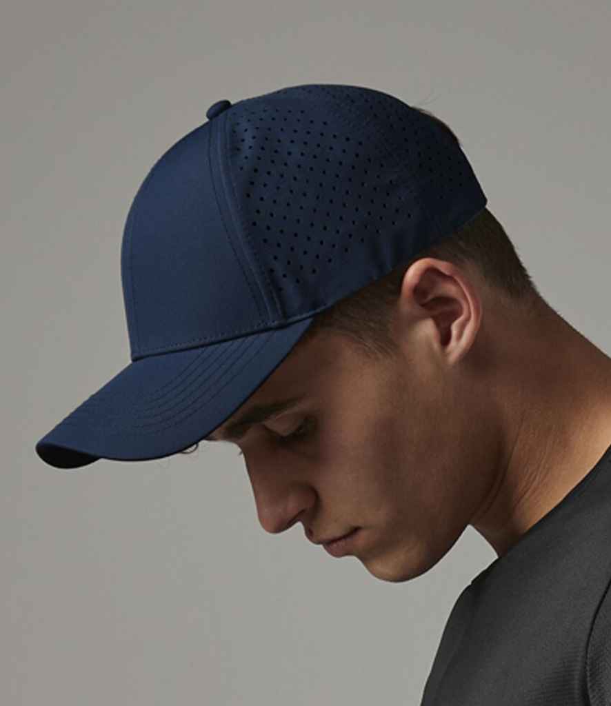Beechfield Laser Performance Trucker Cap - Navy (BB189R)
