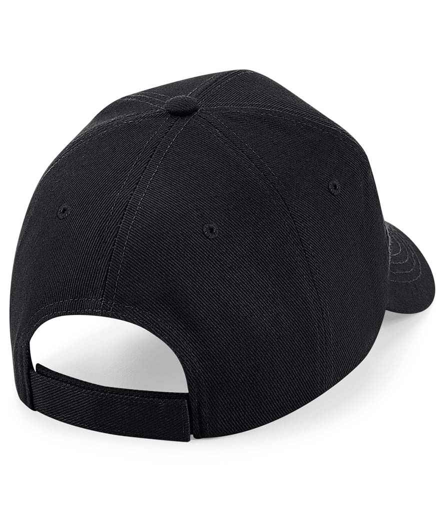 Beechfield Ultimate 6 Panel Cap - Black (BB18)