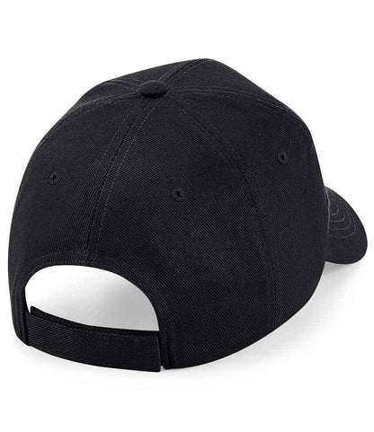 Beechfield Ultimate 6 Panel Cap - Black (BB18)