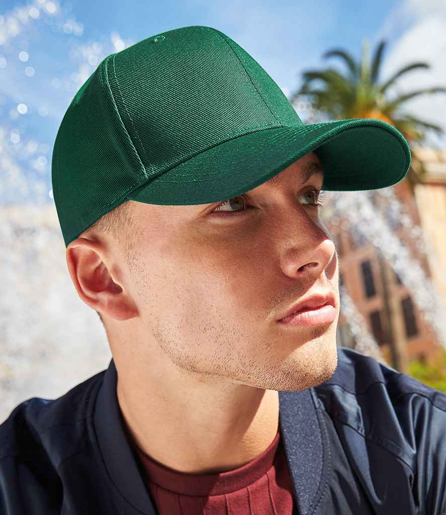 Beechfield Ultimate 6 Panel Cap - Bottle Green (BB18)