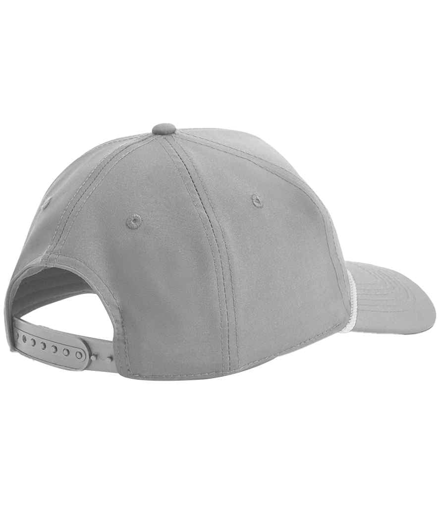 Beechfield Rope Detail Golf Cap - Light Grey/White (BB194R)