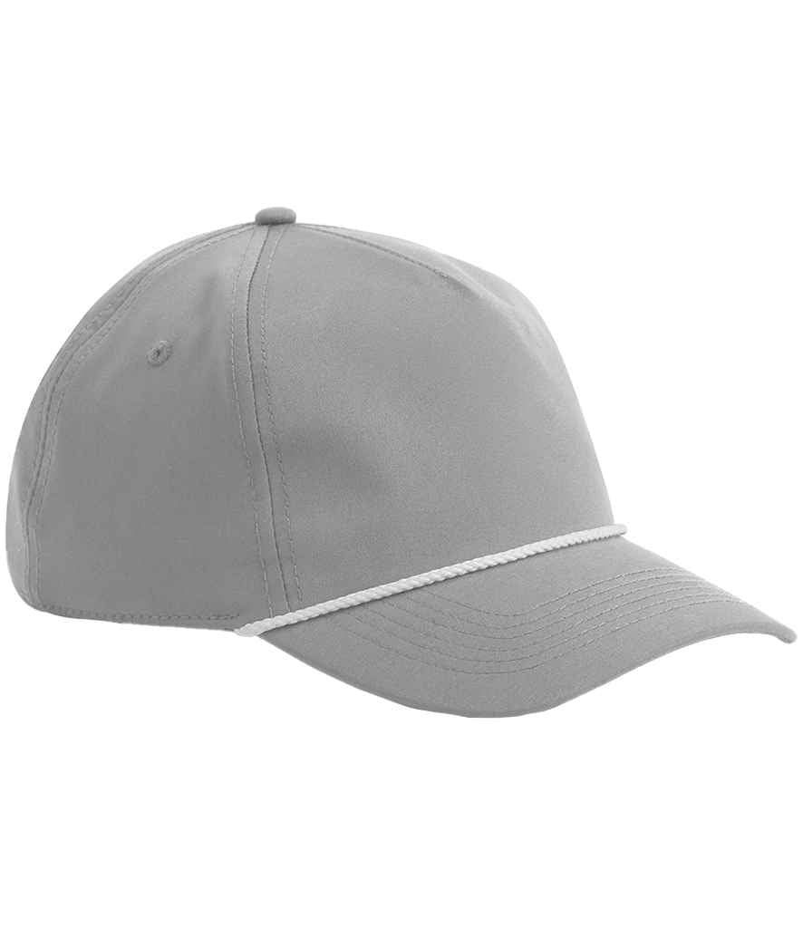 Beechfield Rope Detail Golf Cap - Light Grey/White (BB194R)