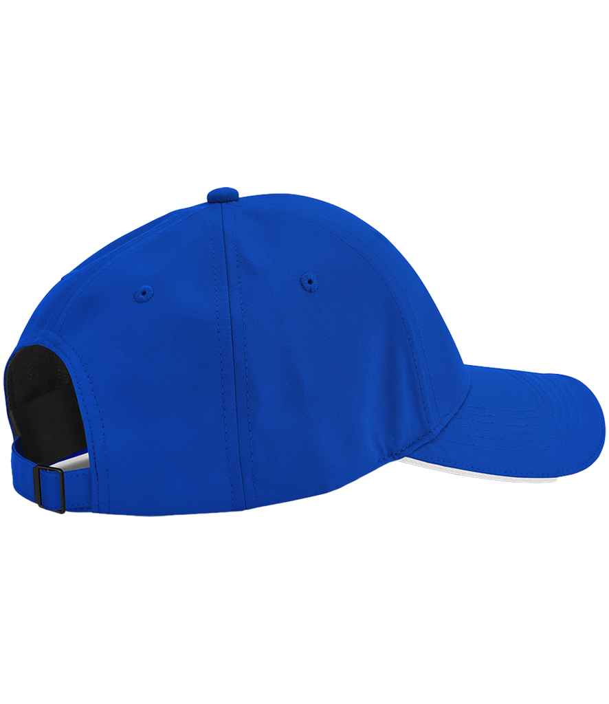 Beechfield Team Sports-Tech Cap - Bright Royal/White (BB195R)