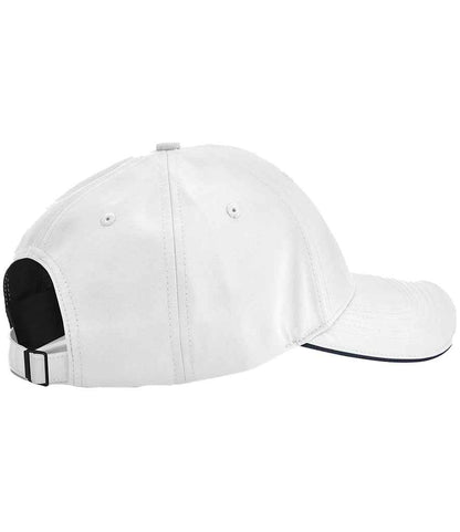 Beechfield Team Sports-Tech Cap - White/French Navy (BB195R)