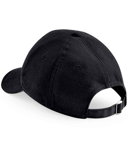 Beechfield Athleisure 6 Panel Cap - Black/Graphite Grey (BB20)