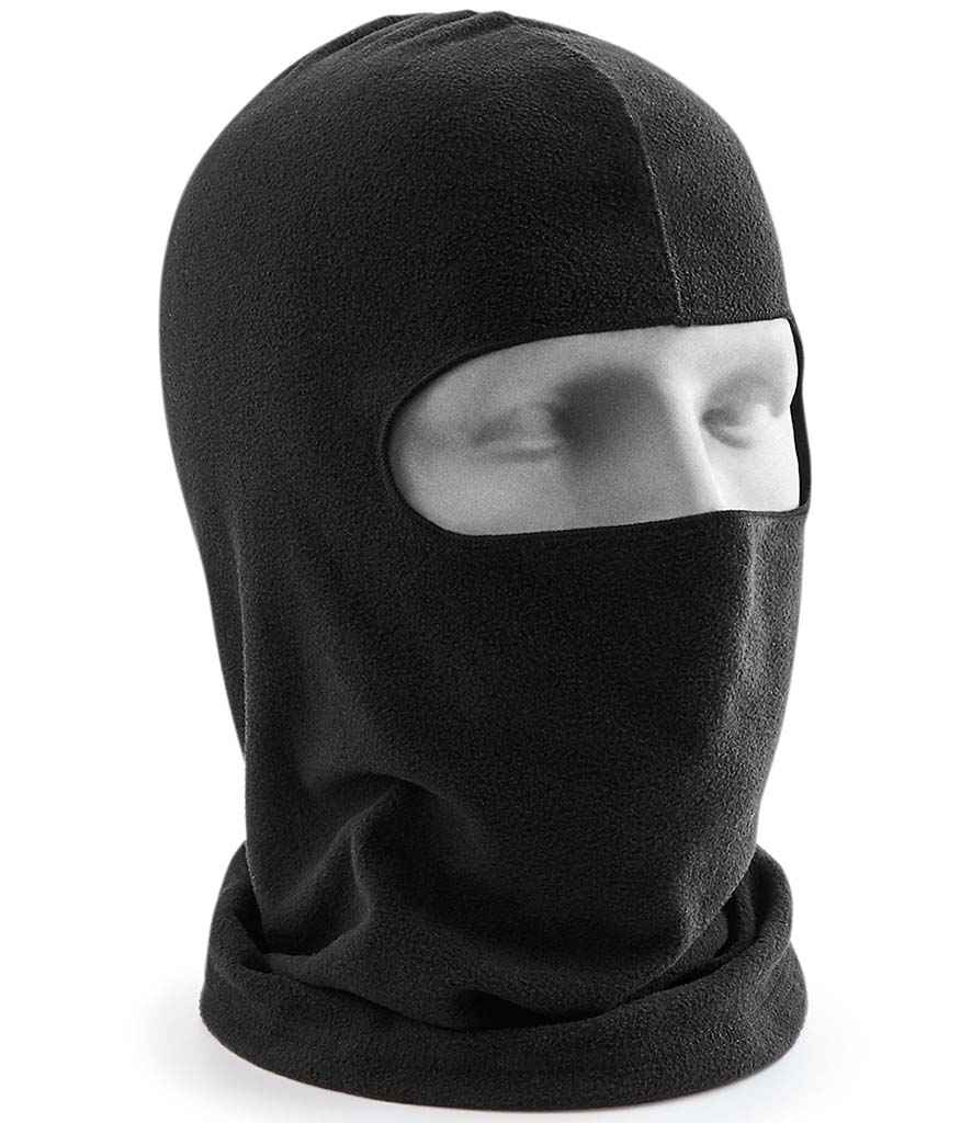 Beechfield Micro Fleece Balaclava - Black (BB230)