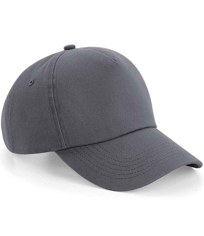 Beechfield Authentic 5 Panel Cap - Graphite Grey (BB25)