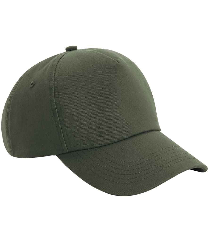 Beechfield Authentic 5 Panel Cap - Olive Green (BB25)