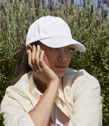 Beechfield Authentic 5 Panel Cap - White (BB25)