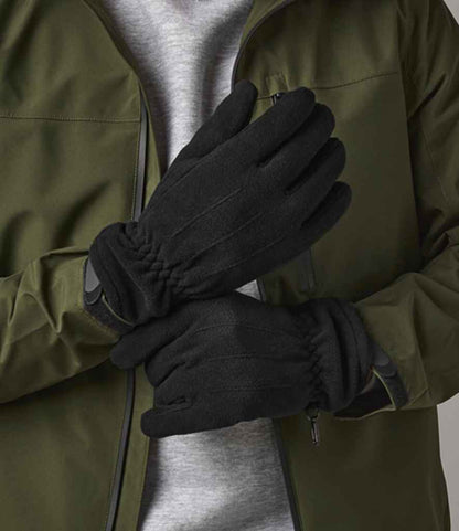 Beechfield Suprafleece® Thinsulate™ Gloves - Black (BB295)