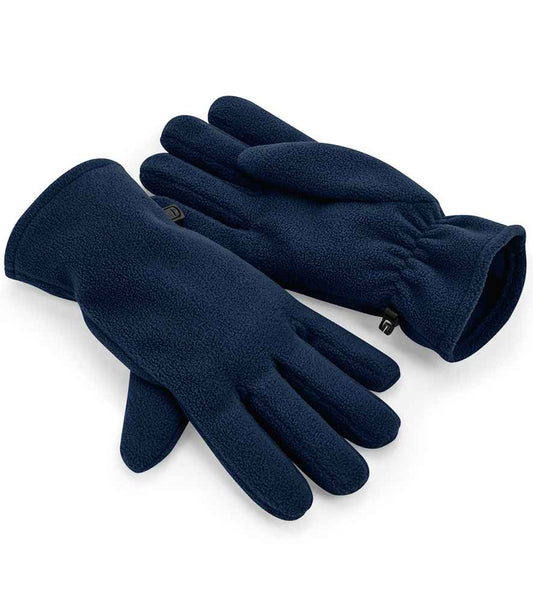 Beechfield Recycled Fleece Gloves - French Navy (BB298R)