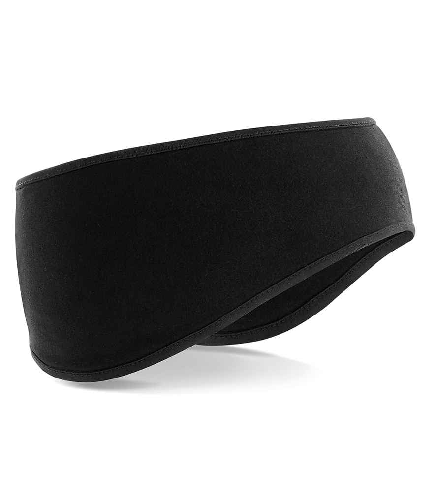 Beechfield Sports Tech Soft Shell Headband - Black (BB316)