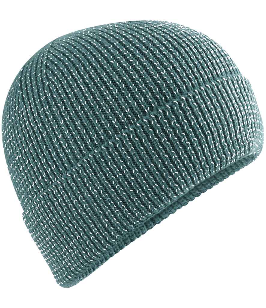 Beechfield Streetlite Reflective Beanie - Marina Green (BB325R)