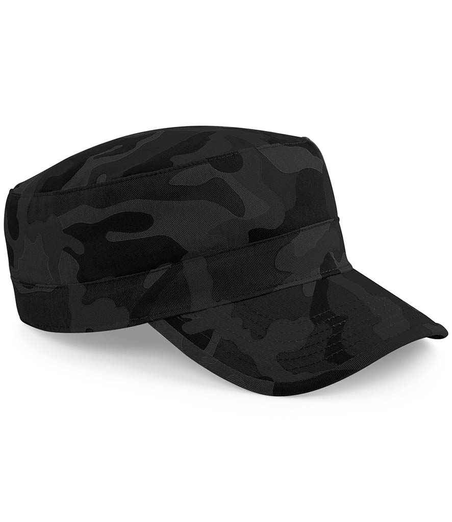 Beechfield Camo Army Cap - Midnight Camo (BB33)