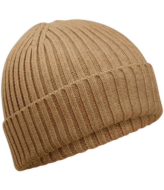 Beechfield Kids Organic Cotton Beanie - Biscuit (BB341B)