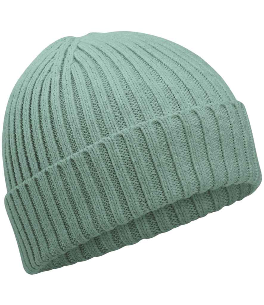 Beechfield Kids Organic Cotton Beanie - Dusty Green (BB341B)