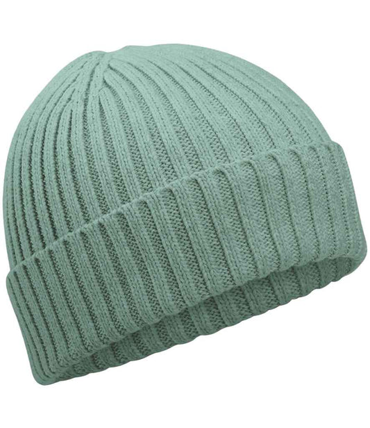 Beechfield Kids Organic Cotton Beanie - Dusty Green (BB341B)