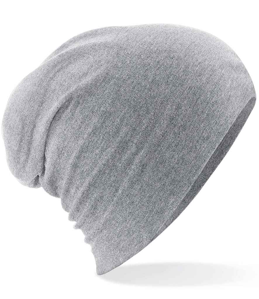 Beechfield Hemsedal Slouch Beanie - Heather Grey (BB368)