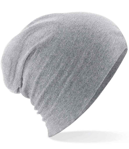 Beechfield Hemsedal Slouch Beanie - Heather Grey (BB368)