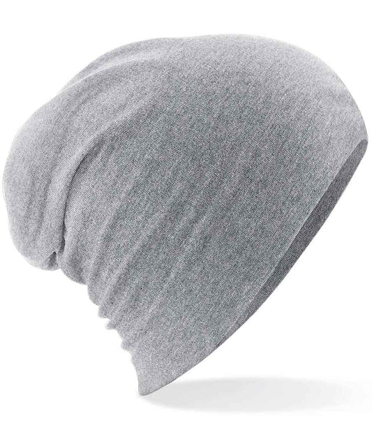 Beechfield Hemsedal Slouch Beanie - Heather Grey (BB368)