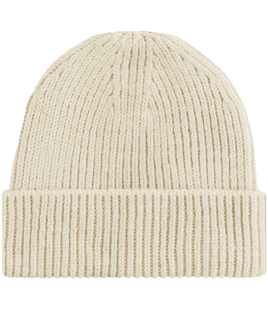 Beechfield Engineered Knit Ribbed Beanie - Oatmeal (BB380)