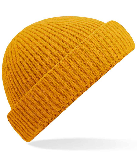 Beechfield Recycled Harbour Beanie - Mustard (BB383R)