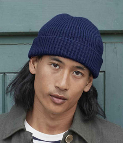 Beechfield Recycled Harbour Beanie - Oxford Navy (BB383R)