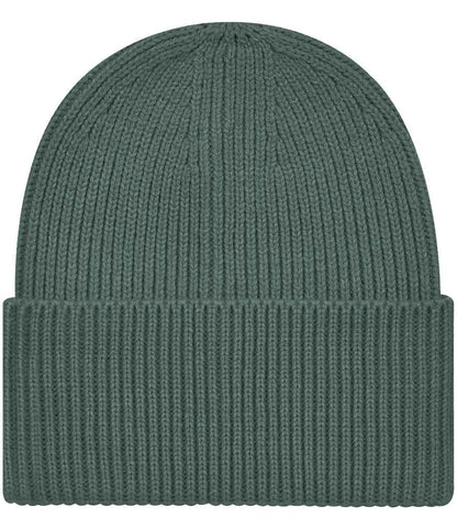 Beechfield Recycled Oversized Cuffed Beanie - Marina Green (BB384R)