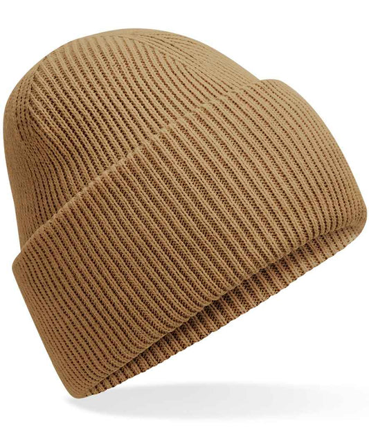 Beechfield Classic Engineered Deep Cuffed Beanie - Biscuit (BB385R)