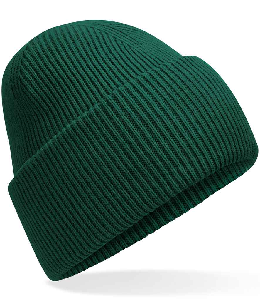 Beechfield Classic Engineered Deep Cuffed Beanie - Bottle Green (BB385R)