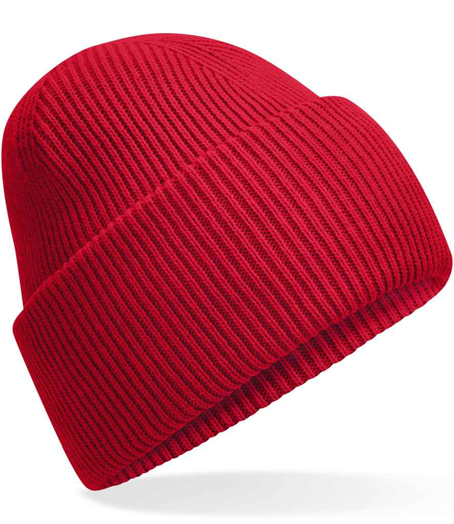 Beechfield Classic Engineered Deep Cuffed Beanie - Classic Red (BB385R)