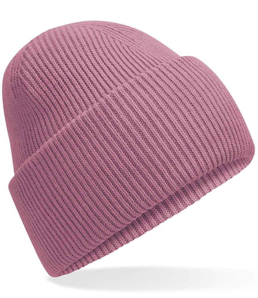 Beechfield Classic Engineered Deep Cuffed Beanie - Dusty Purple (BB385R)