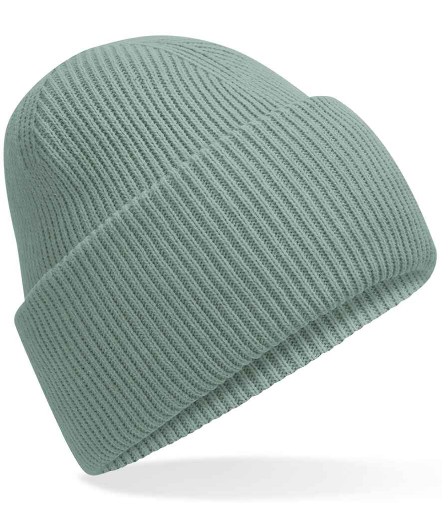 Beechfield Classic Engineered Deep Cuffed Beanie - Dusty Green (BB385R)