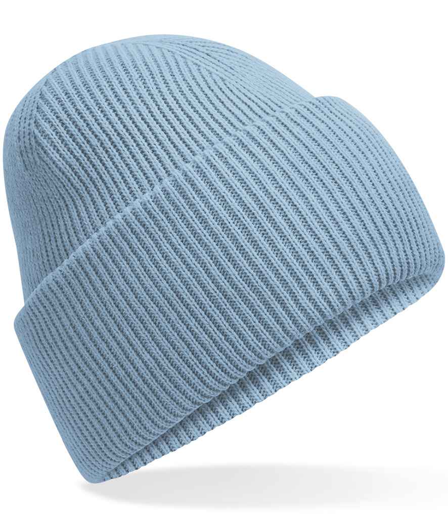 Beechfield Classic Engineered Deep Cuffed Beanie - Dusty Blue (BB385R)