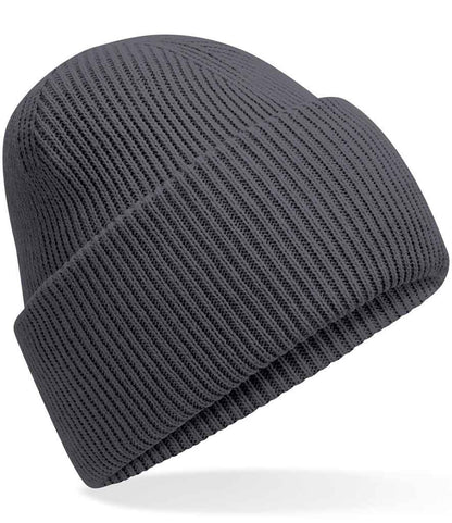 Beechfield Classic Engineered Deep Cuffed Beanie - Graphite Grey (BB385R)