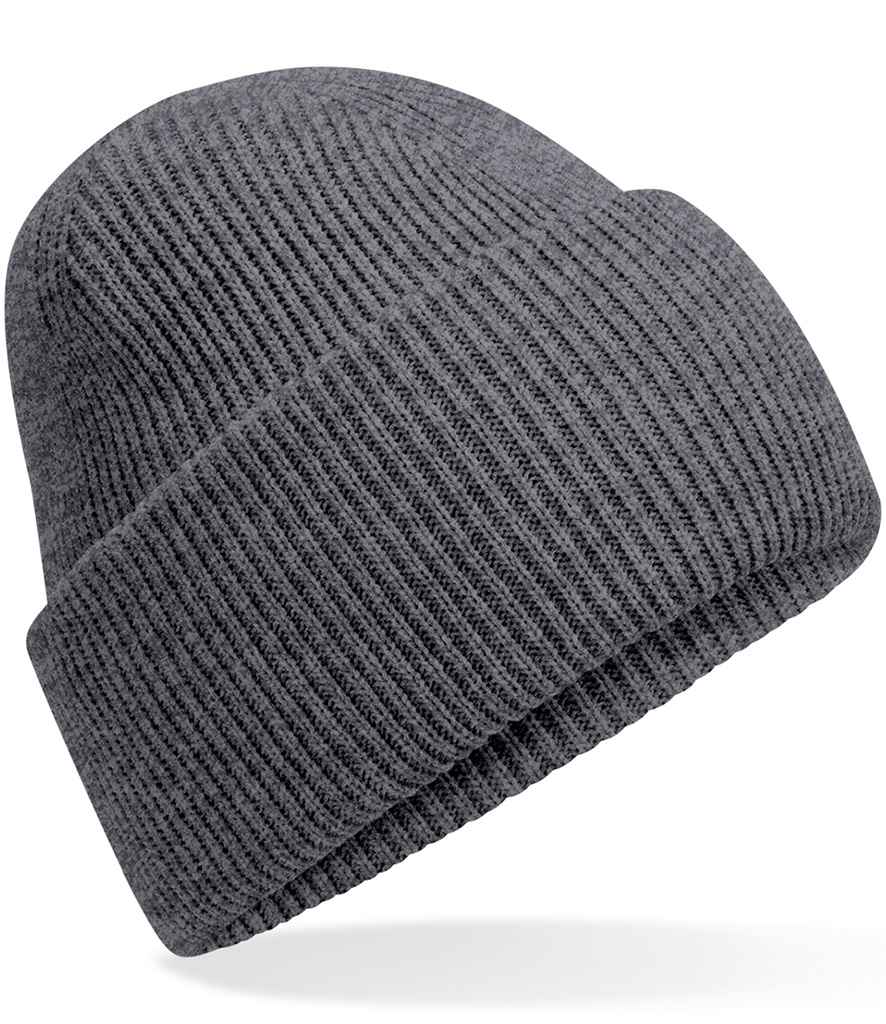Beechfield Classic Engineered Deep Cuffed Beanie - Granite (BB385R)