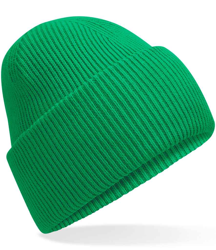 Beechfield Classic Engineered Deep Cuffed Beanie - Kelly Green (BB385R)